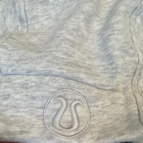 lululemon Scuba Full Zip Hoodie Light Grey - Picture 7 of 7